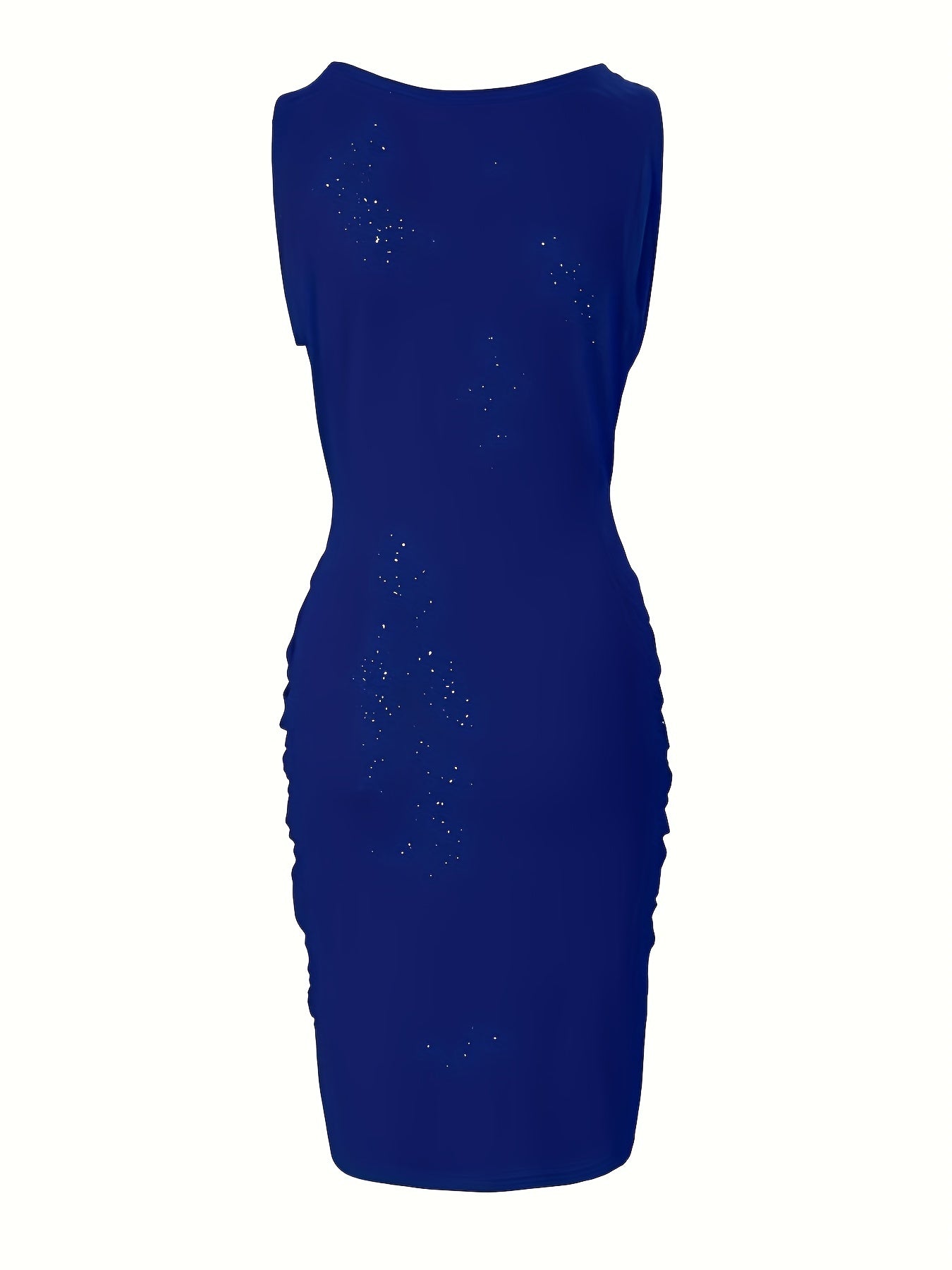 Powder Puff Sleeveless Pleated Party Dress