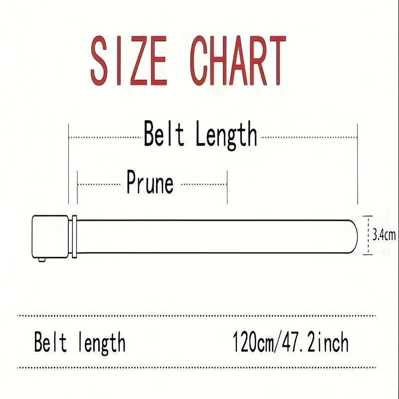 1Pcs Fashion Business Men's Belt Genuine Luxury Brand Leisure Belt Automatic Buckle Belt Canvas Belt With Cargo Pants Jeans Belt