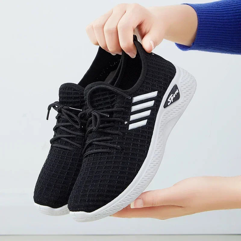 Women's Sports Shoes, Soft Sole Mesh Shoes, Comfort, Breathable, Fashion Lightweight Sneaker for Women