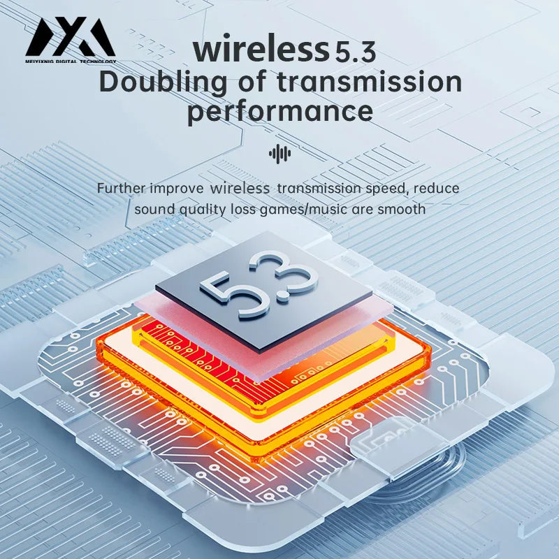 A5 -In-ear wireless headphones, wireless headphones, stereo noise reduction, Bluetooth 5.30 version, high definition music