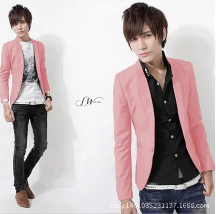Men Blazers Turn Down Collar Suits Business Coat Blazer Single Button Cardigan Outerwear Long Sleeve Casual Solid Pockets