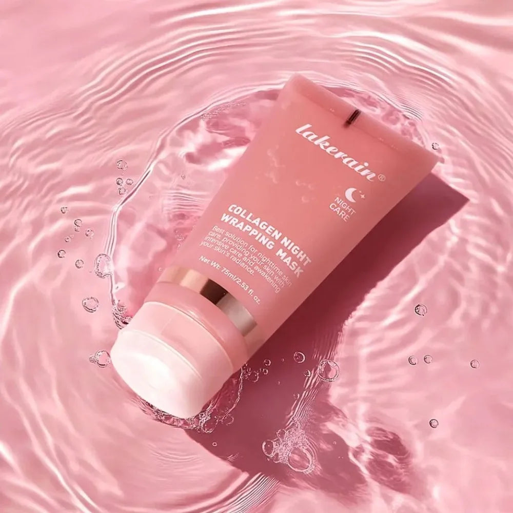 Moisturizing Wrapping Peel Off Facial Mask Smooth Face with Brush Firming Skin Mask Reduces Dullness Reduces Sagging