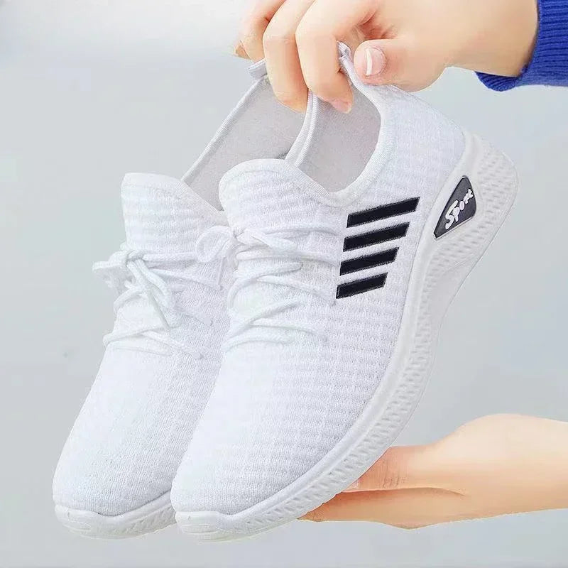 Women's Sports Shoes, Soft Sole Mesh Shoes, Comfort, Breathable, Fashion Lightweight Sneaker for Women