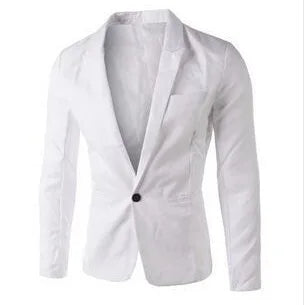 Men Blazers Turn Down Collar Suits Business Coat Blazer Single Button Cardigan Outerwear Long Sleeve Casual Solid Pockets